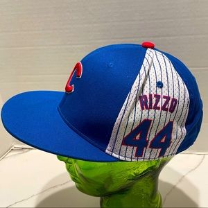 Chicago Cubs #44 Rizzo Baseball Hat Adjustable Back by Melonwear 2016 ￼